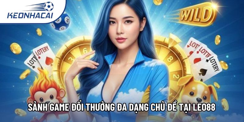 Sảnh game đổi thưởng đa dạng chủ đề tại Leo88